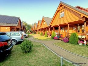 Blockhaus in Bobolin mit Terrasse und Garten Bobolin